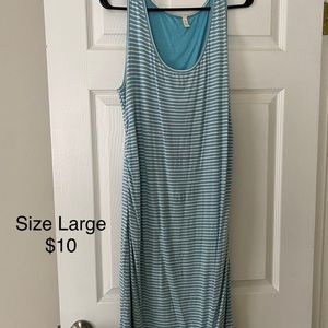 Pink blush maternity dress